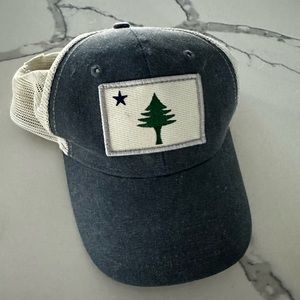 Old Maine Flag trucker hat